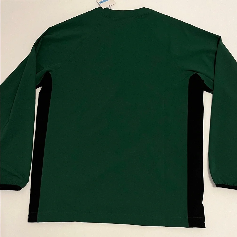 Nike Baseball Shirt Mens M Long Sleeve  Batting Cage Coaches top  DO9174 green